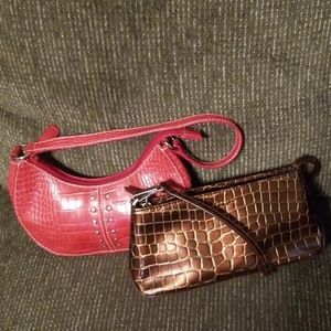 $6 Closeout!  2 Shimmery clutches